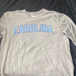 Nike UNC grey long sleeve shirt